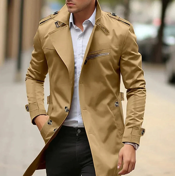 Geo - Elegante trenchcoat voor heren