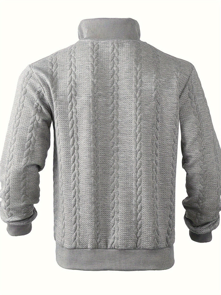 Joris – Vintage Herenpullover met Rits